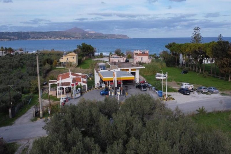 Kalyves Kreta, Kalyves: Grundstück mit bezauberndem Meerblick zu verkaufen, nur wenige Schritte vom Strand entfernt Grundstück kaufen